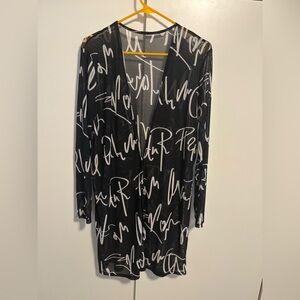 Stylish Black and White Women's Jacket